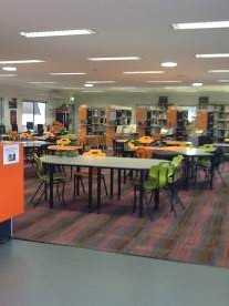 image of the school library 